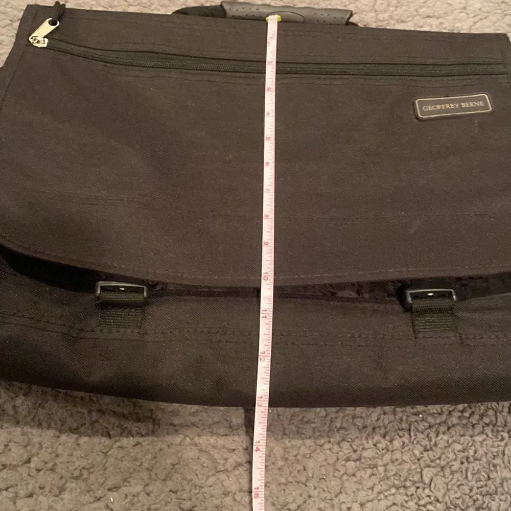 Geoffrey Beene Black Laptop Bag